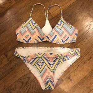 L Space Neon Tribal Bikini